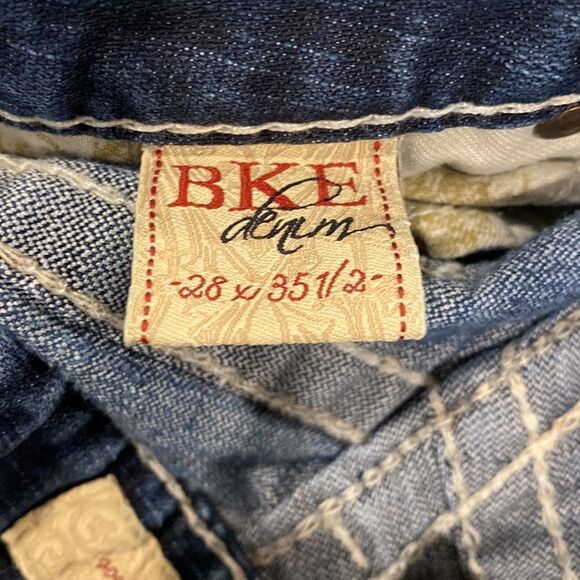 BKE Stella Stretch Denim Jean Crop Pants Size 28 - Picture 6 of 7